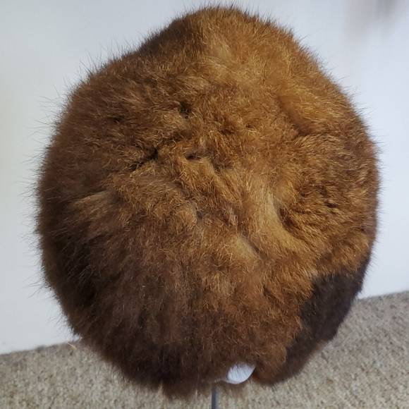 New Vintage Opossum Fur Baseball Hat - Picture 3 of 3